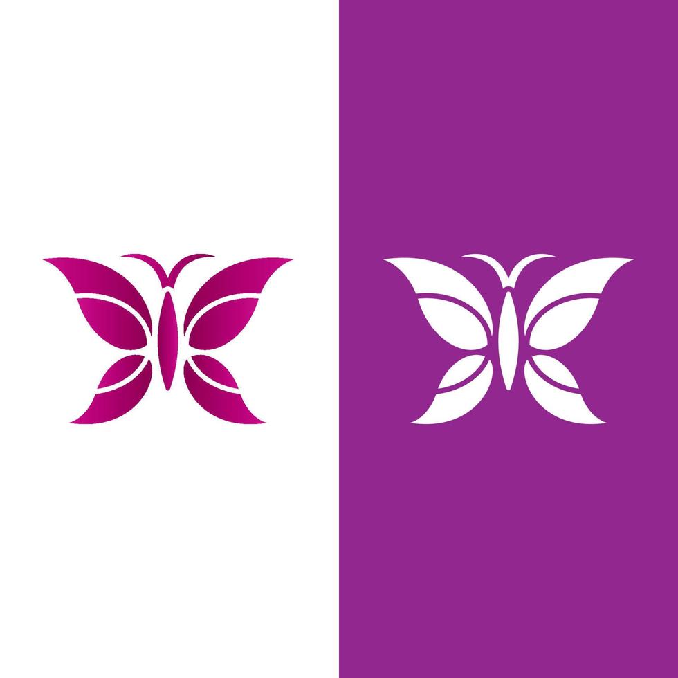 Butterfly logo icon vector design