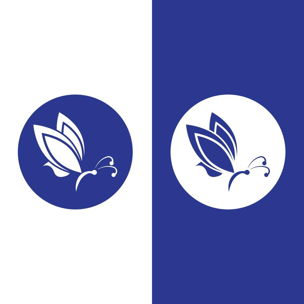 Butterfly logo icon vector design