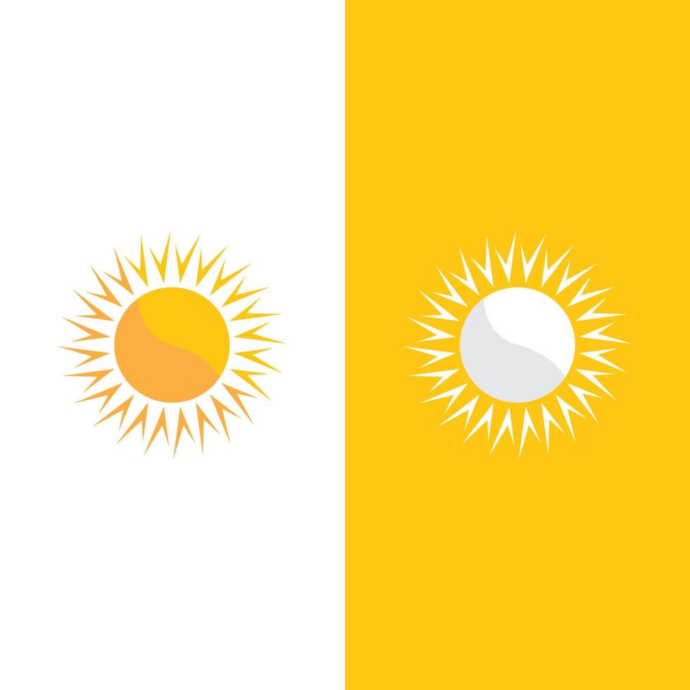 Sun Vector illustration Icon Logo