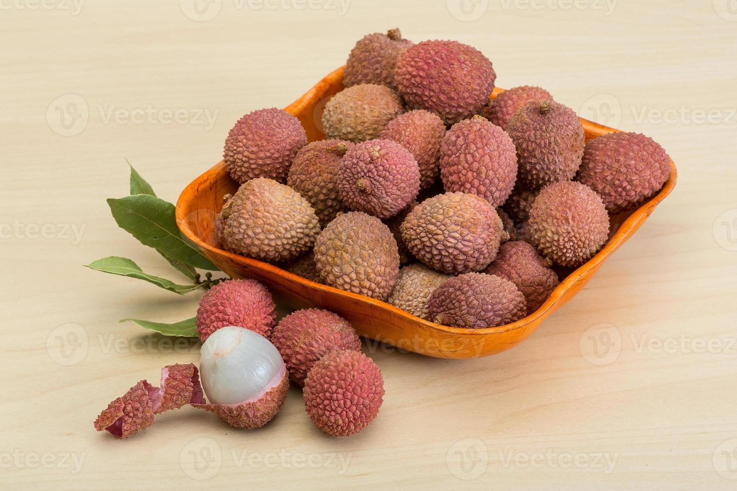 Tropical fruit - lychee photo