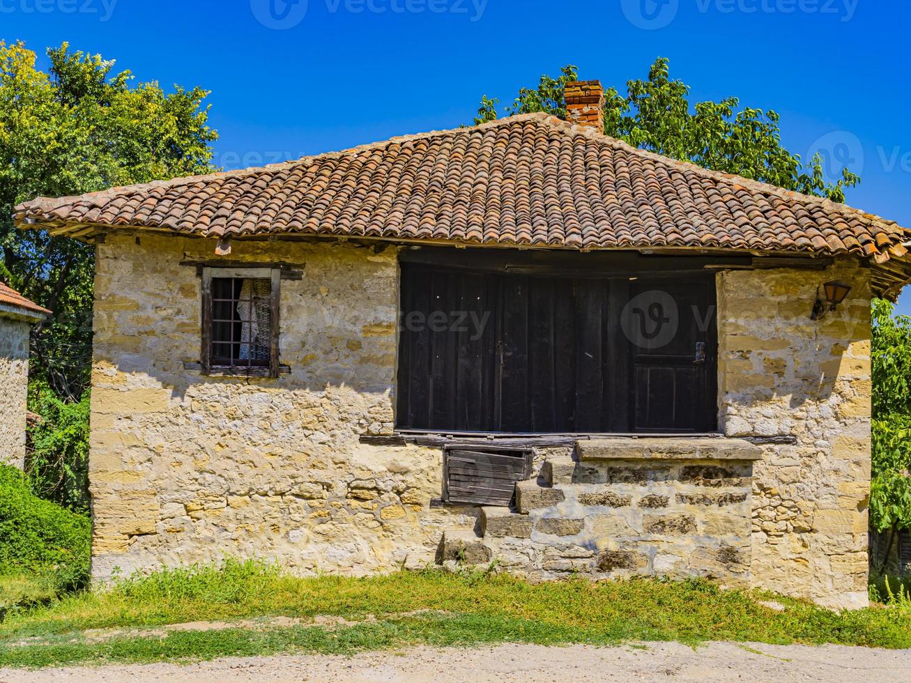 Old Rajac wine cellar house in Serbia photo