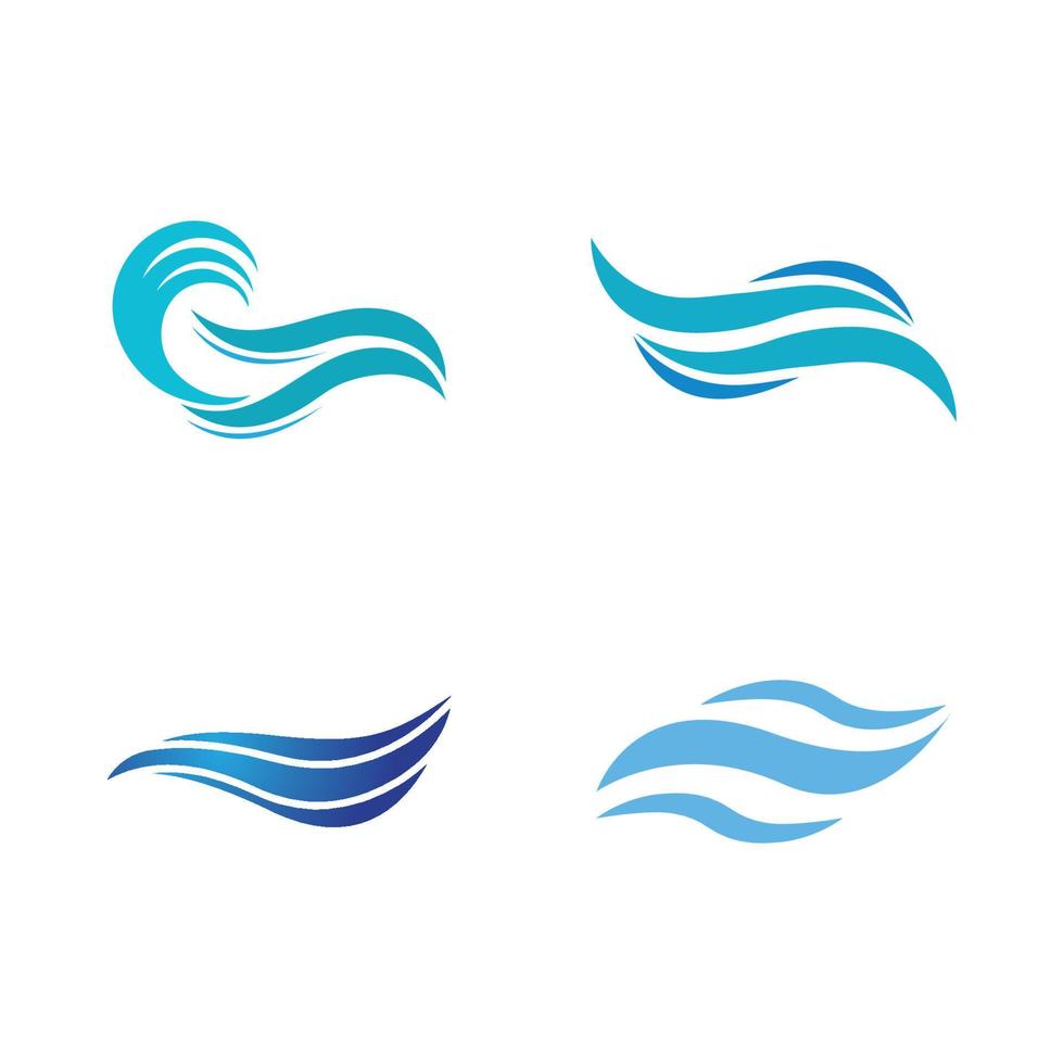 Wave beach vector illustration design