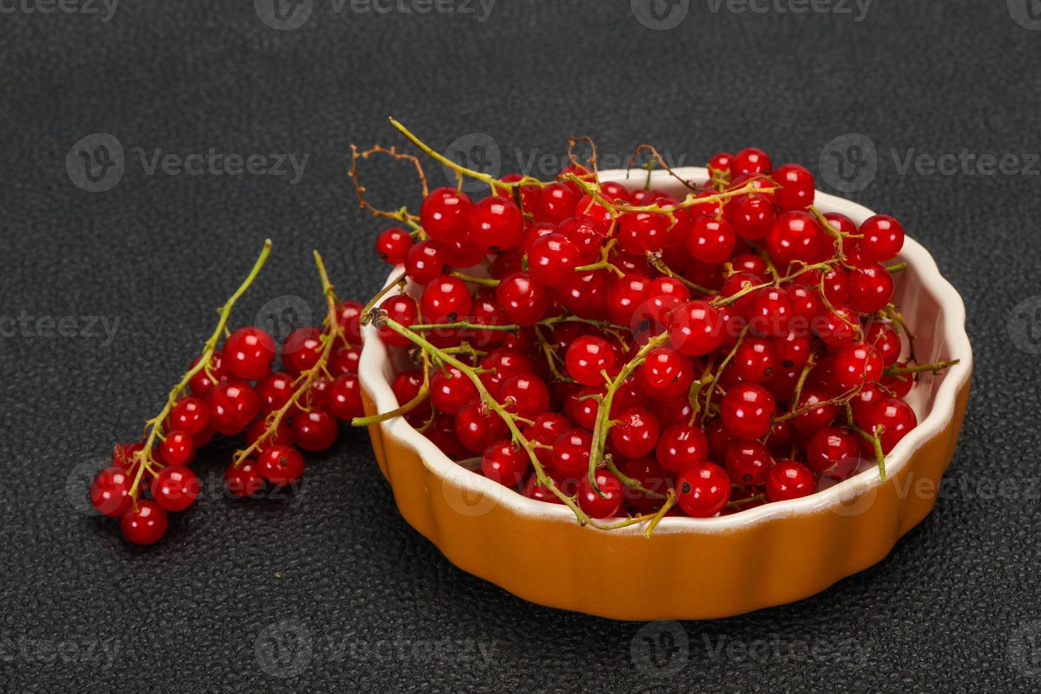 Sweet tasty fresh Red currant photo
