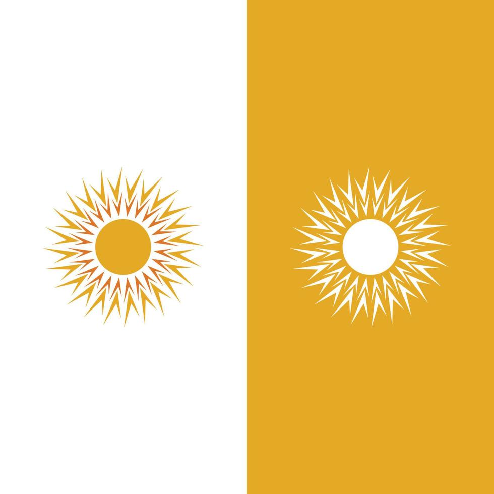 Sun Vector illustration Icon Logo