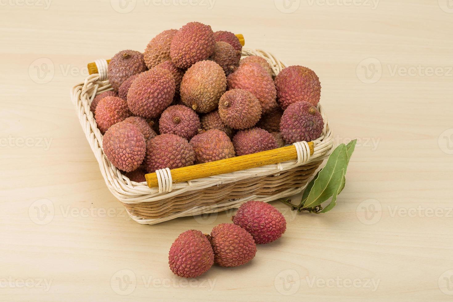 Tropical fruit - lychee photo