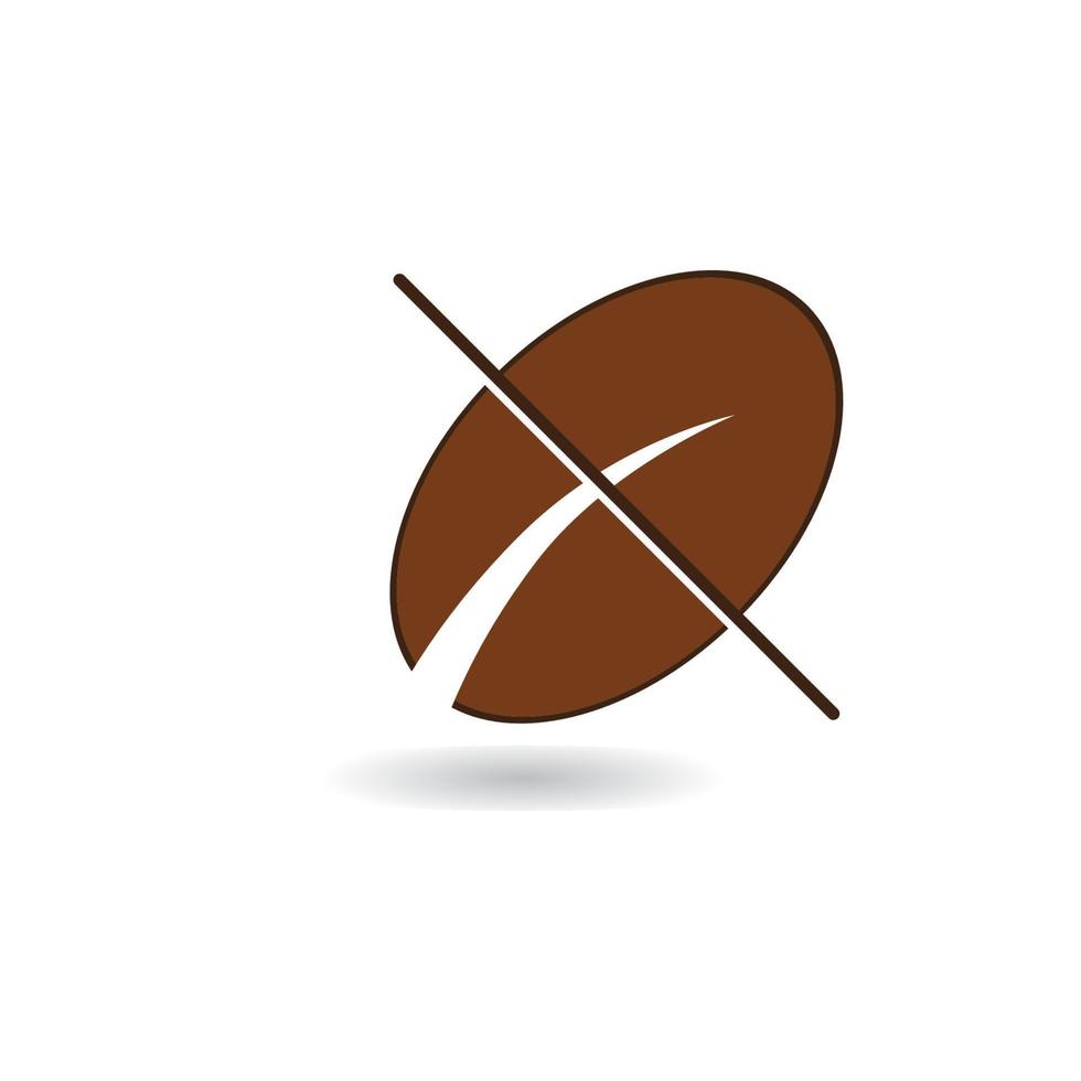 coffee bean icon vector illustration