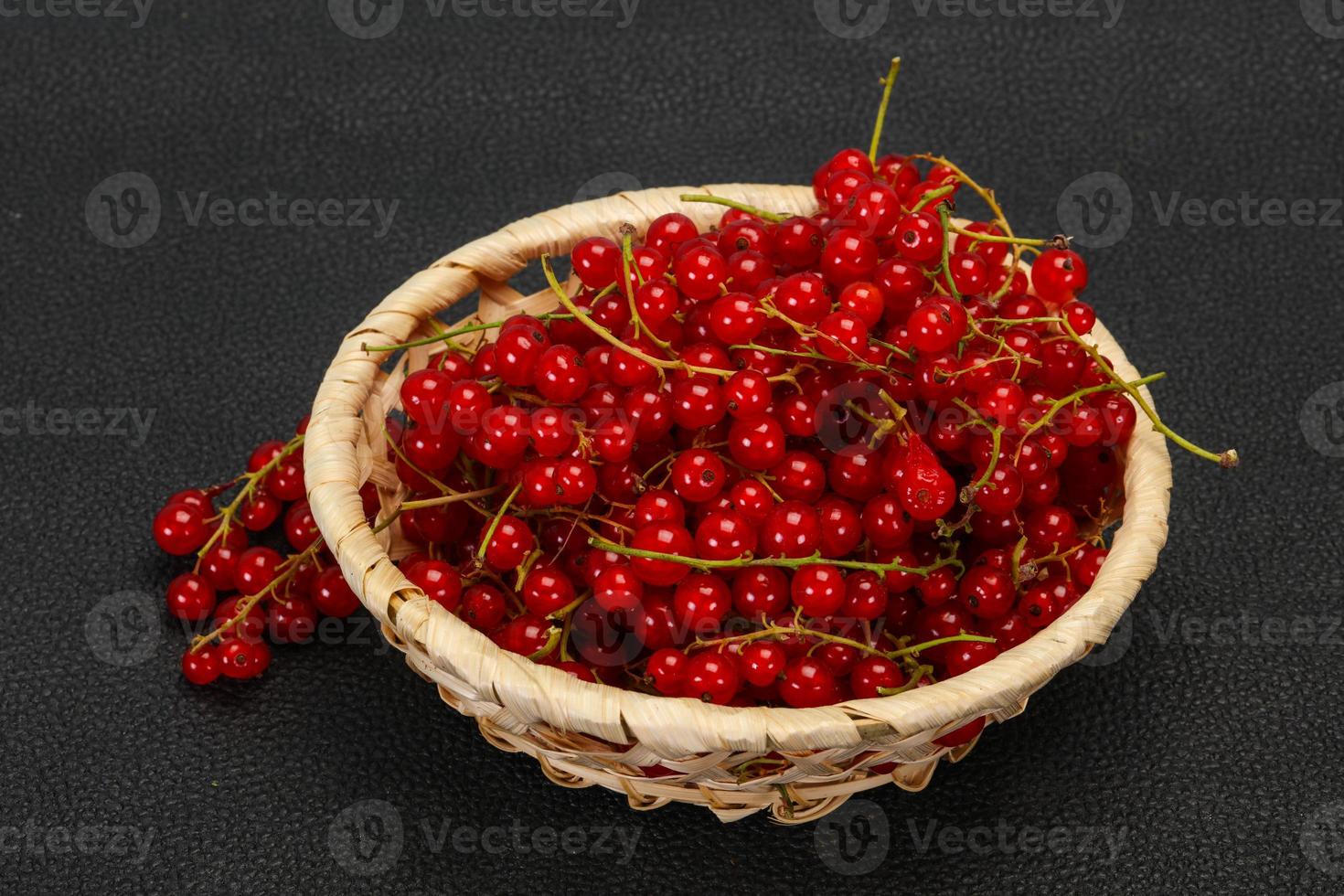 Sweet tasty fresh Red currant photo