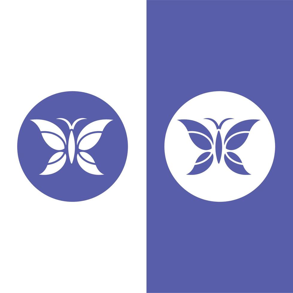 Butterfly logo icon vector design