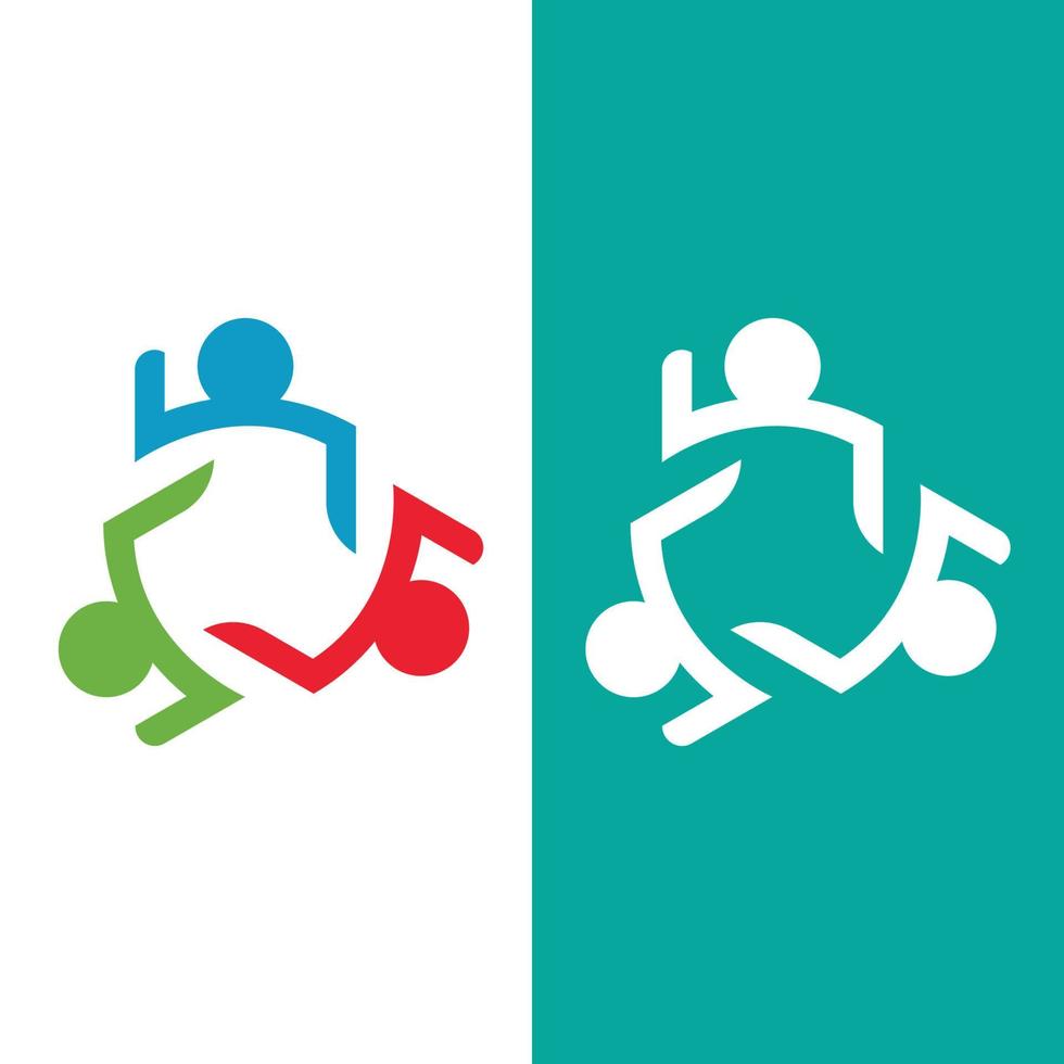 Community, network and social icon vector