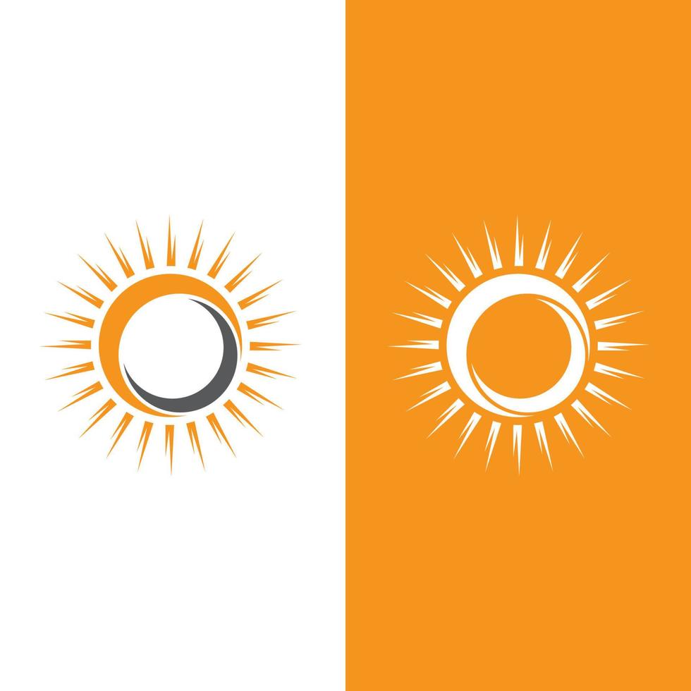 Sun Vector illustration Icon Logo