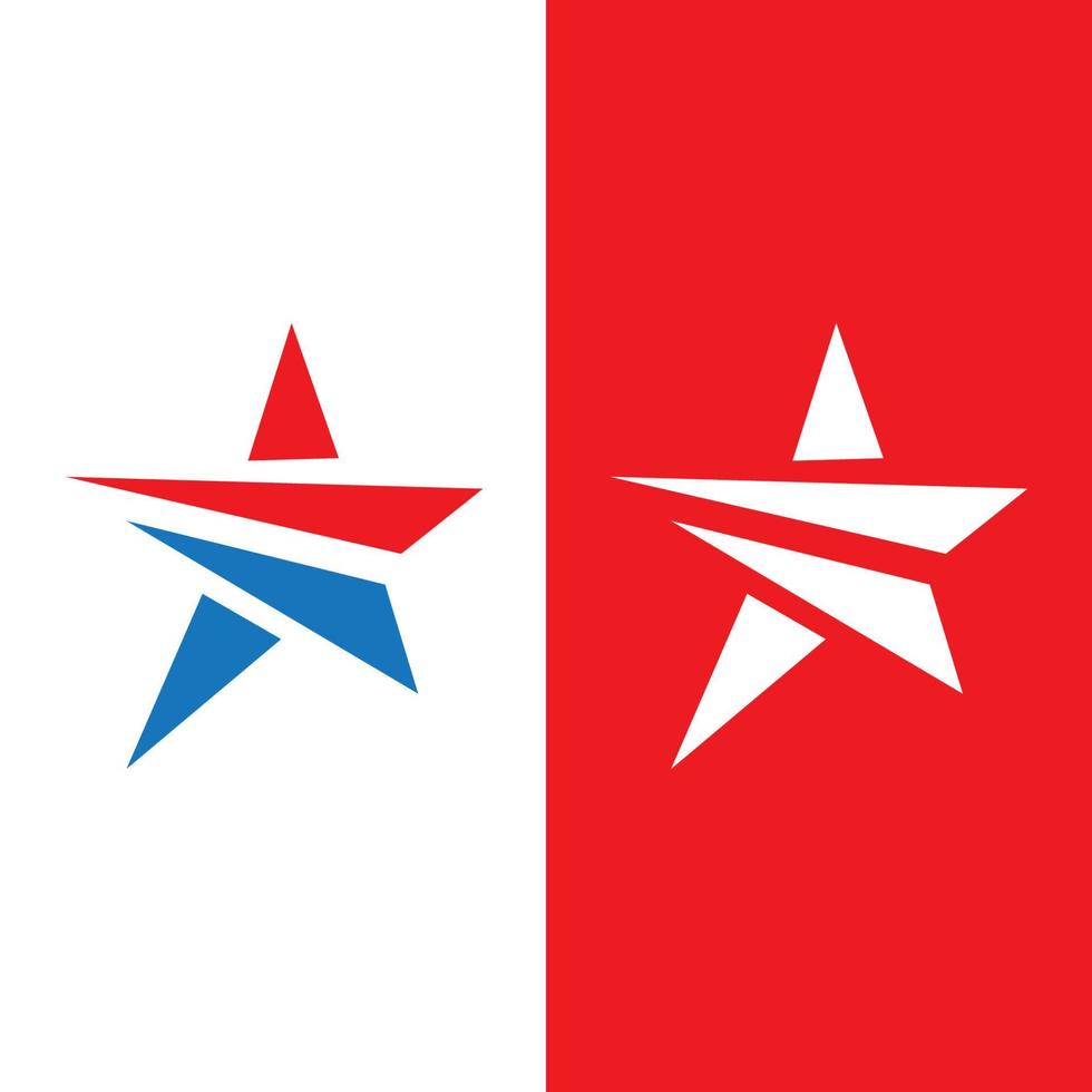 Star icon Template vector