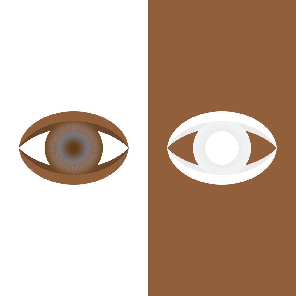 Eye Care vector logo design