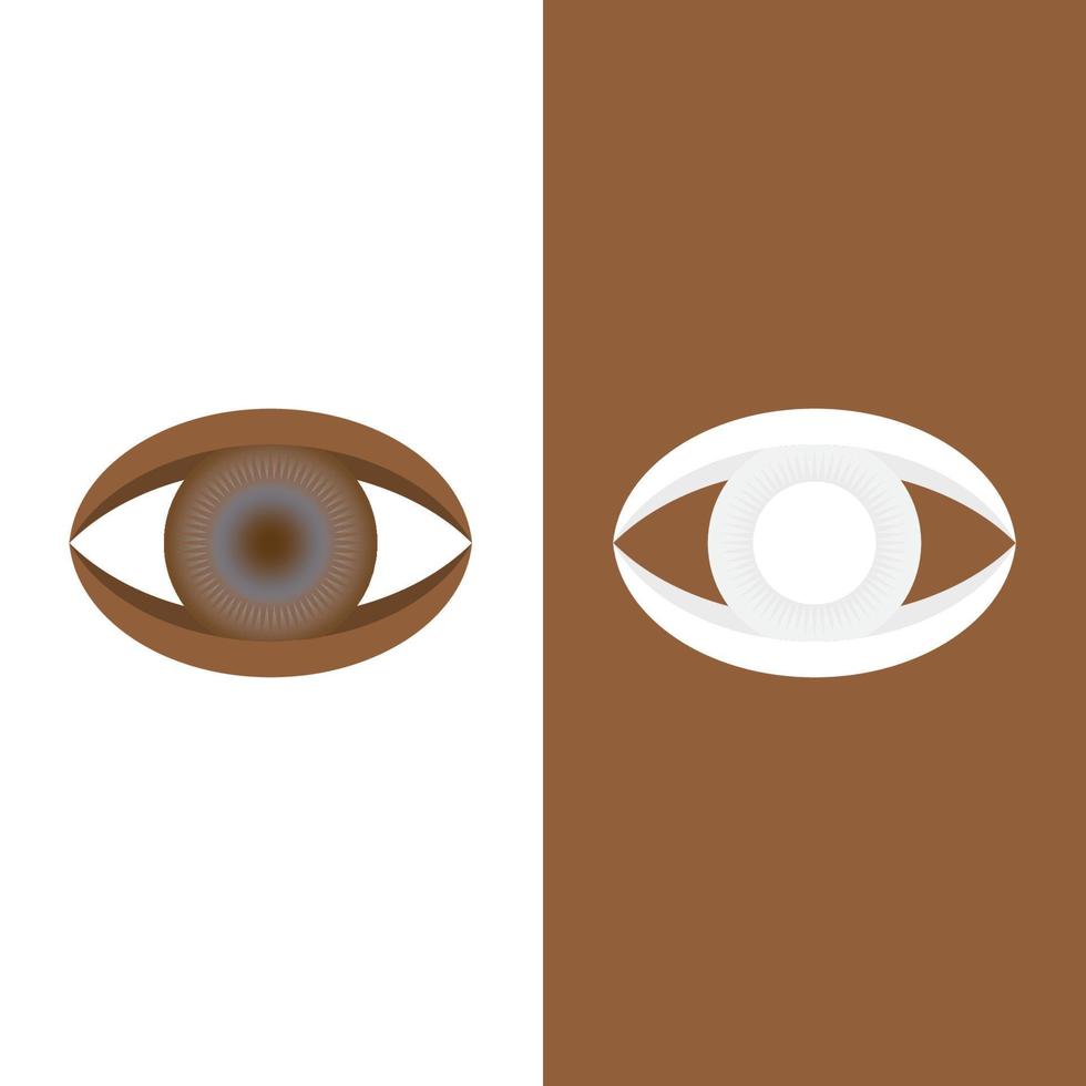 Eye Care vector logo design