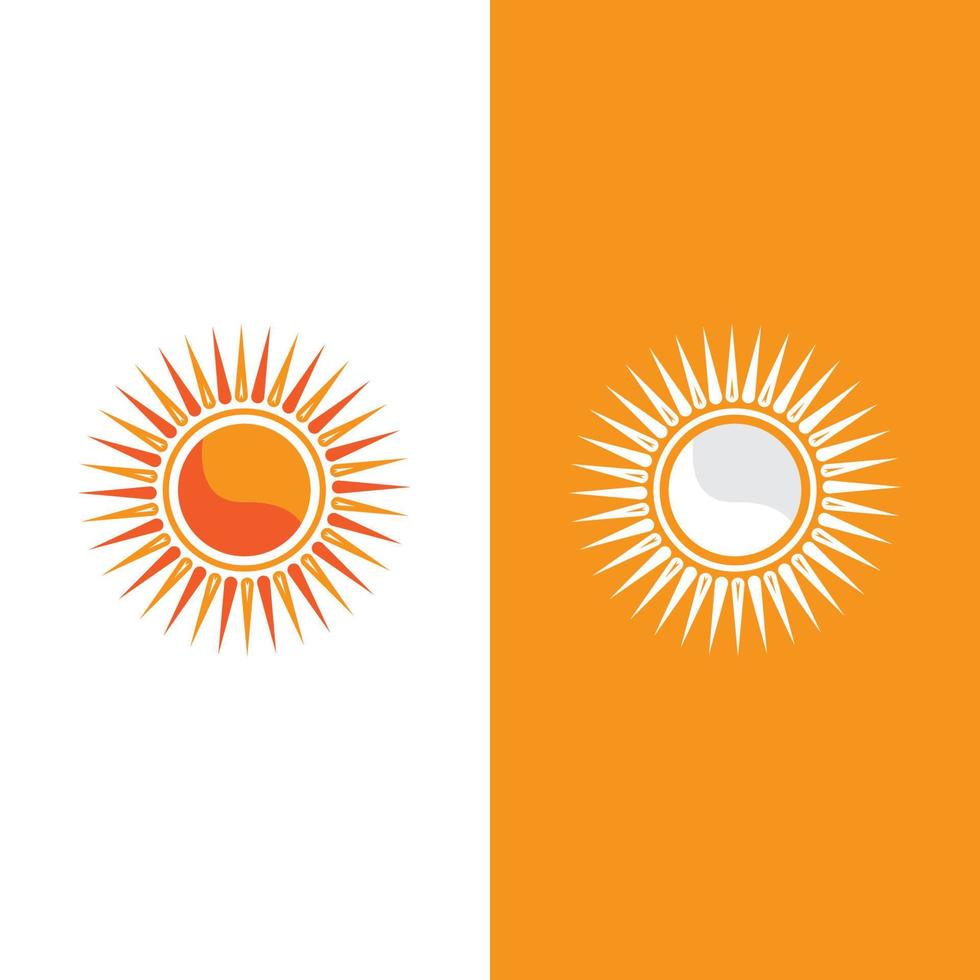Sun Vector illustration Icon Logo