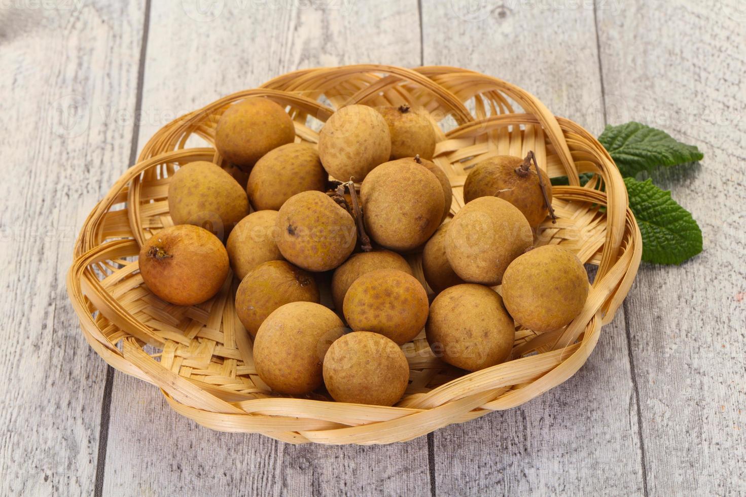 Tropical fruit longan photo