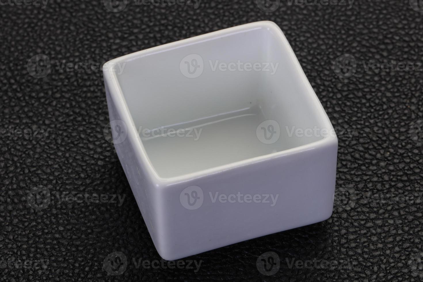 White porcelain bowl photo