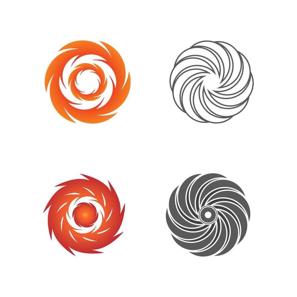 vortex vector illustration icon