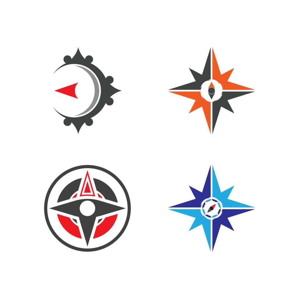 Compass Logo Template vector icon