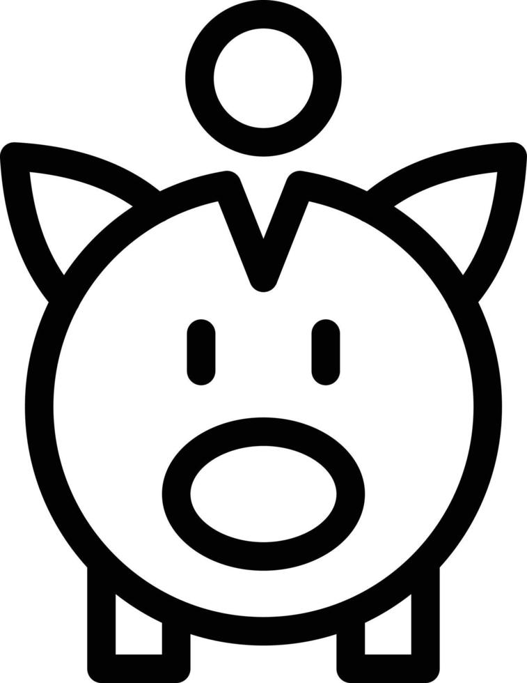piggy vector illustration on a background.Premium quality symbols.vector icons for concept and graphic design.