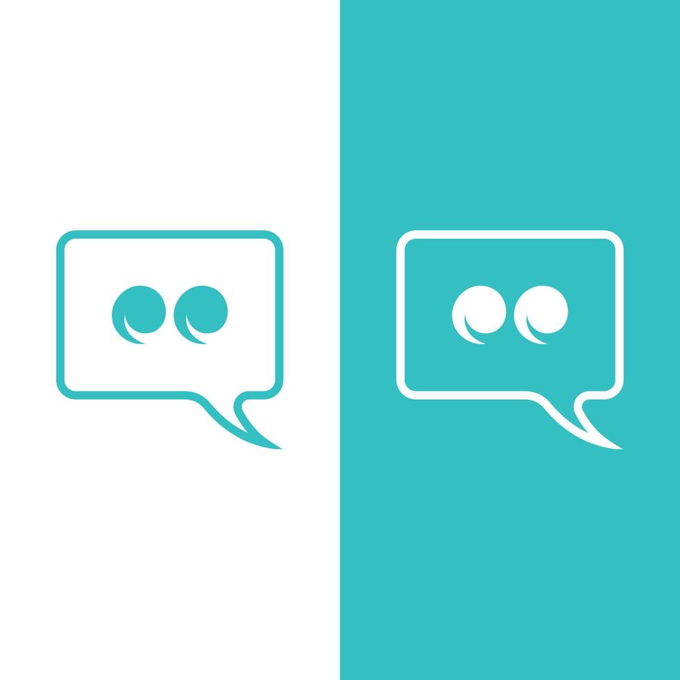 Speech bubble icon vector illustration