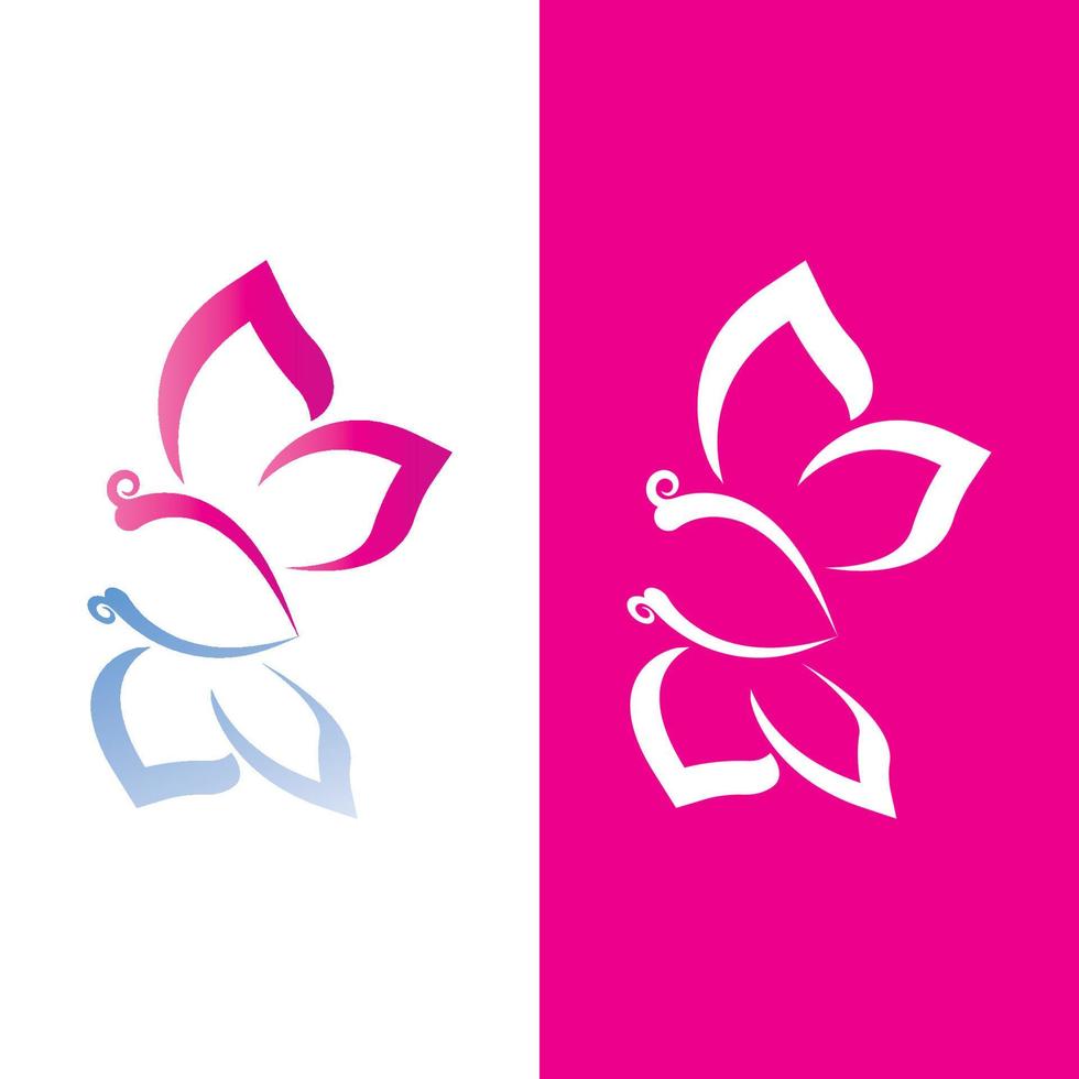 Beauty Butterfly icon vector design