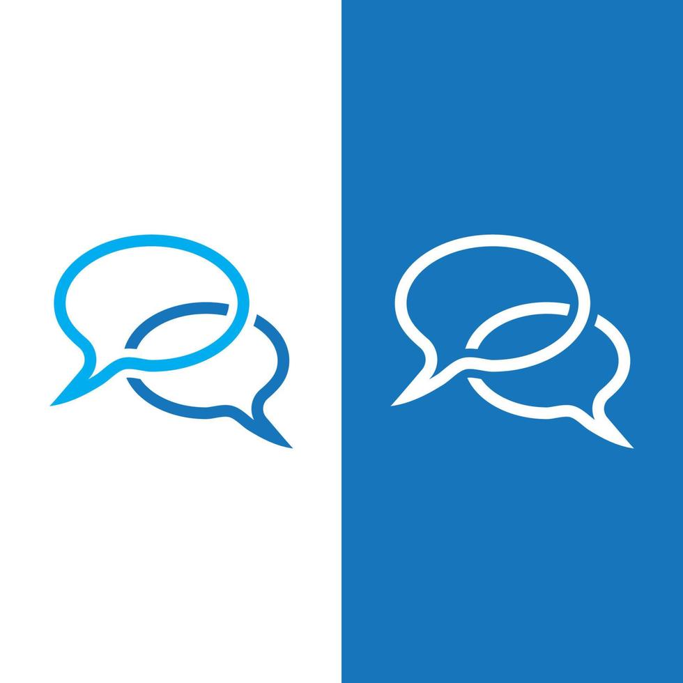 Speech bubble icon vector illustration