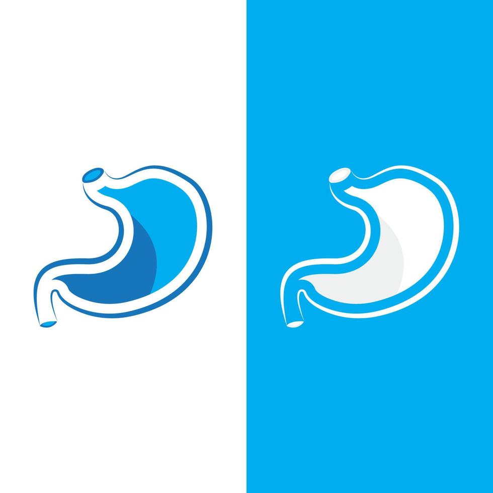 stomach care icon design concept vector