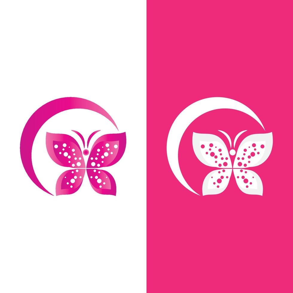 Beauty Butterfly icon design vector