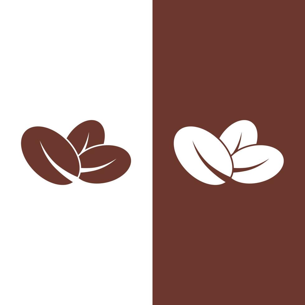 coffee bean icon vector illustration