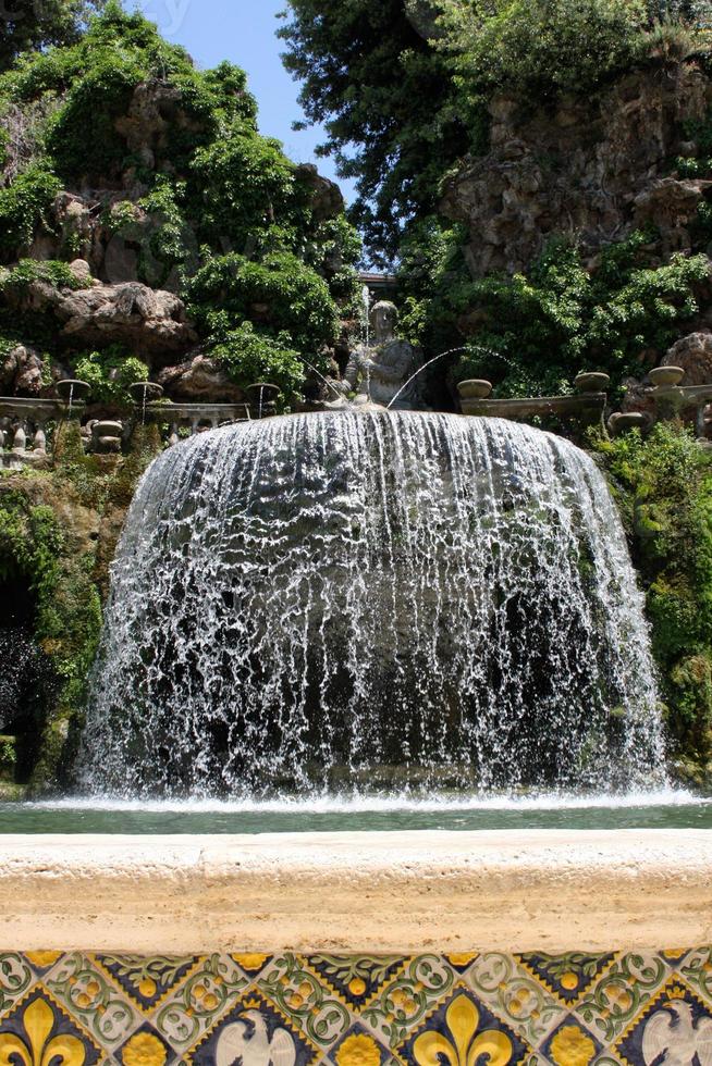 Villa d'Este in Tivoli, Italy photo