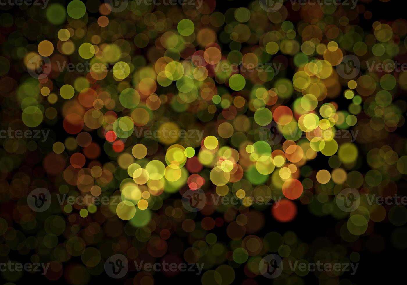 Golden yellow bokeh background  There is a sparkle of lights, Christmas and New Year party ideas. photo