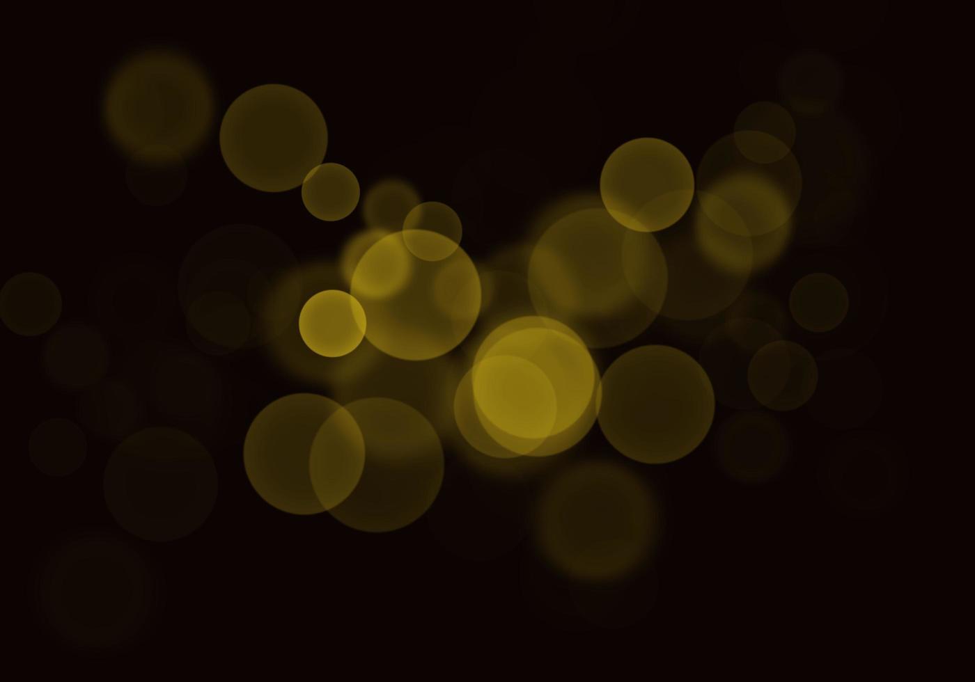 Golden yellow bokeh background  There is a sparkle of lights, Christmas and New Year party ideas. photo