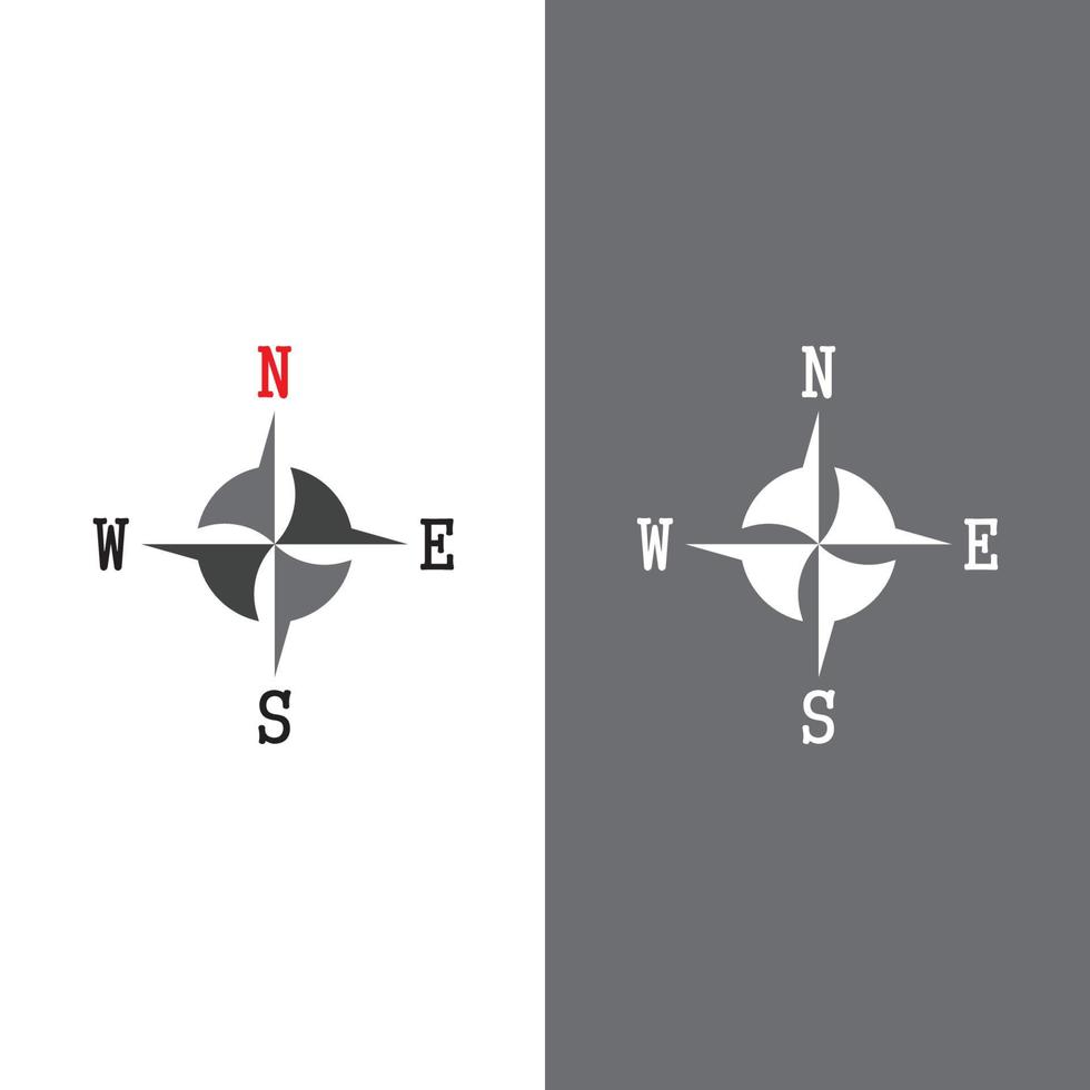 Compass Logo Template vector icon