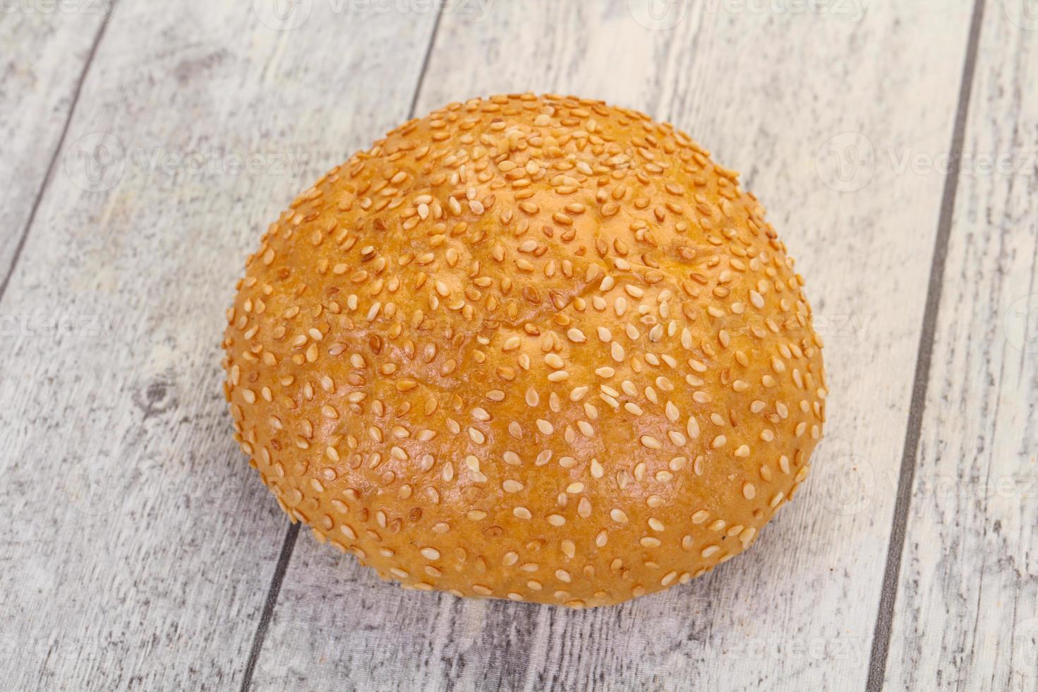 Bun for burger photo
