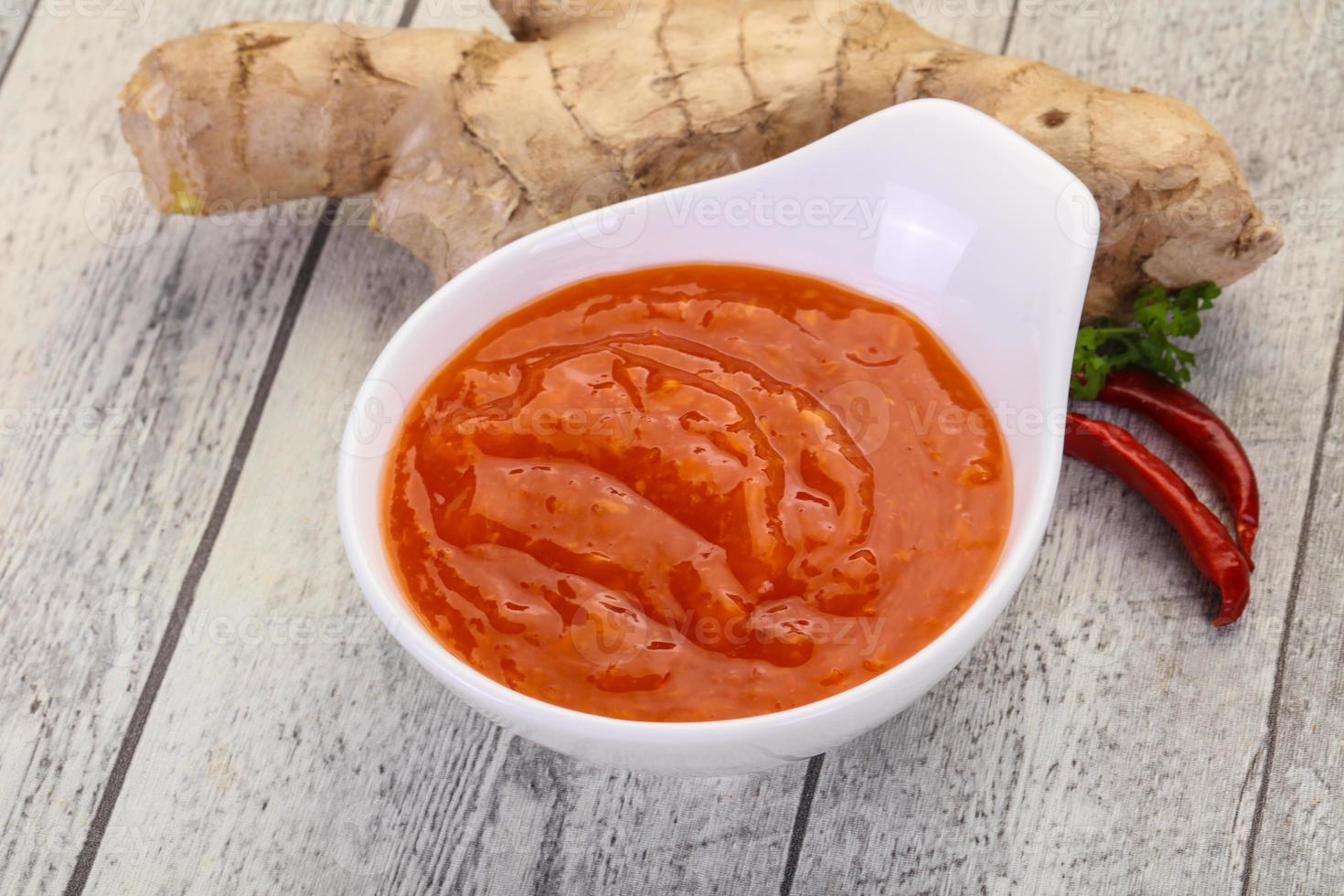 Ginger chili sauce photo