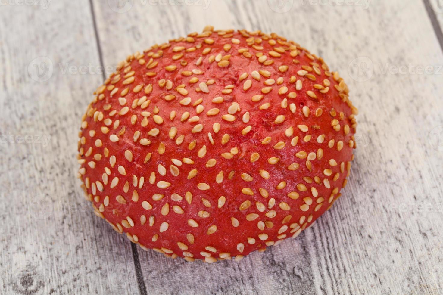 Bun for burger photo