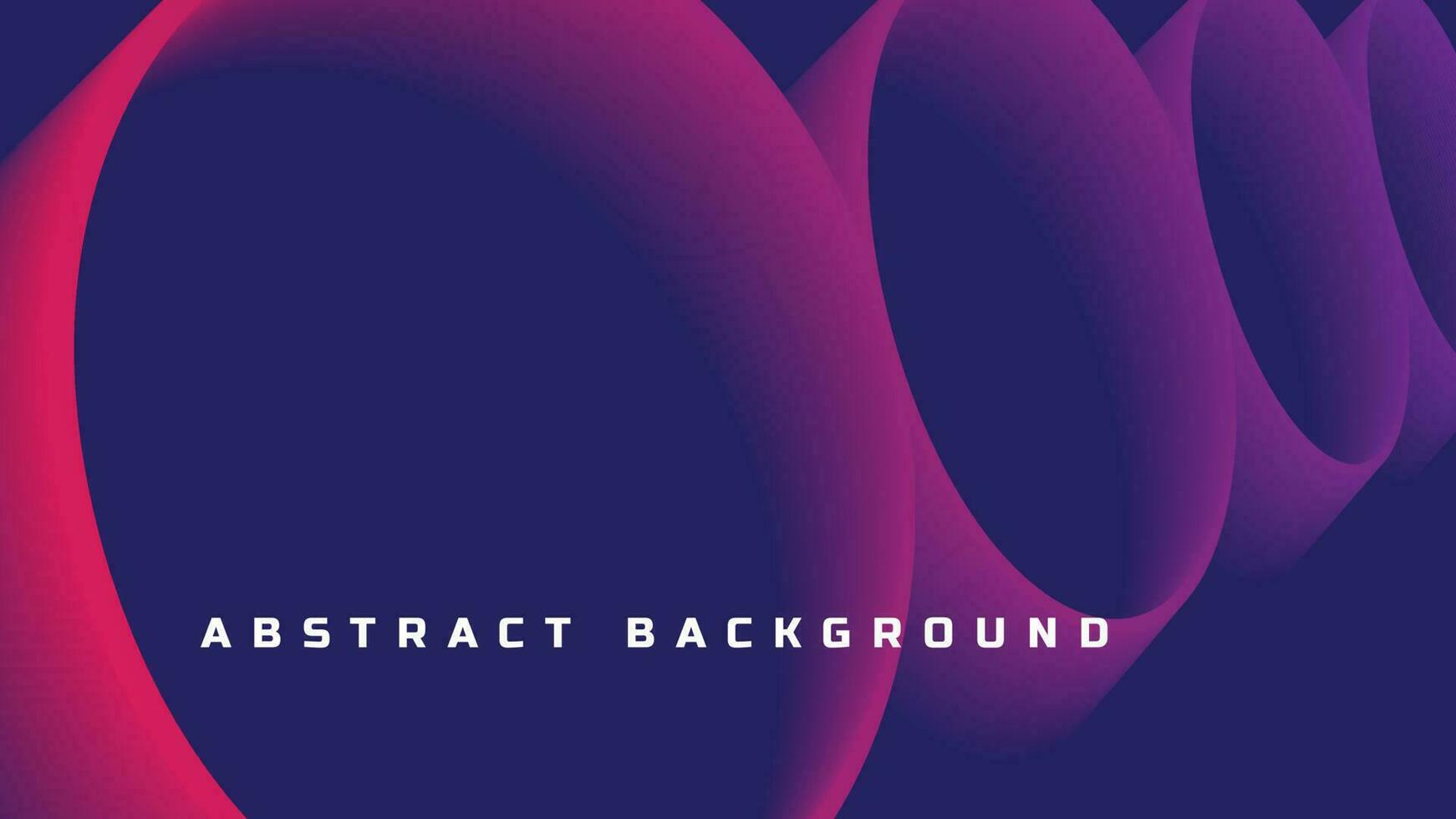 futuristic abstract background with gradient color circle object. vector illustration