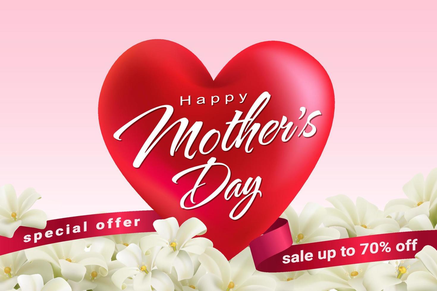 Mother's Day Sale Celebration Template For Ads, Posters, Banners ...