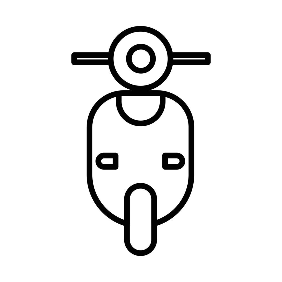 scooter icon illustration. vector design that is suitable for websites, apps, and more.