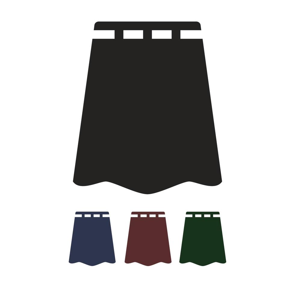 skirt icon illustration. vector designs that are suitable for websites, apps and more.