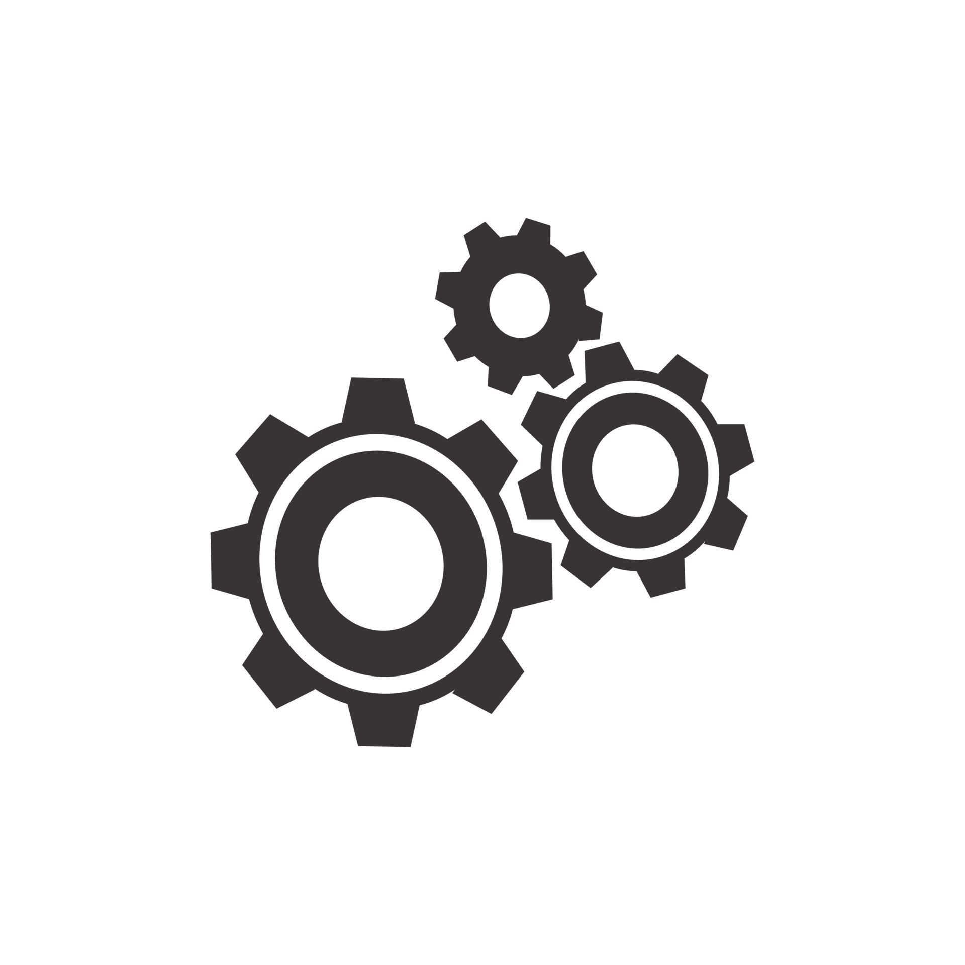 gear icon vector logo illustration. Suitable for Web Design, Logo,  Application. 7873010 Vector Art at Vecteezy