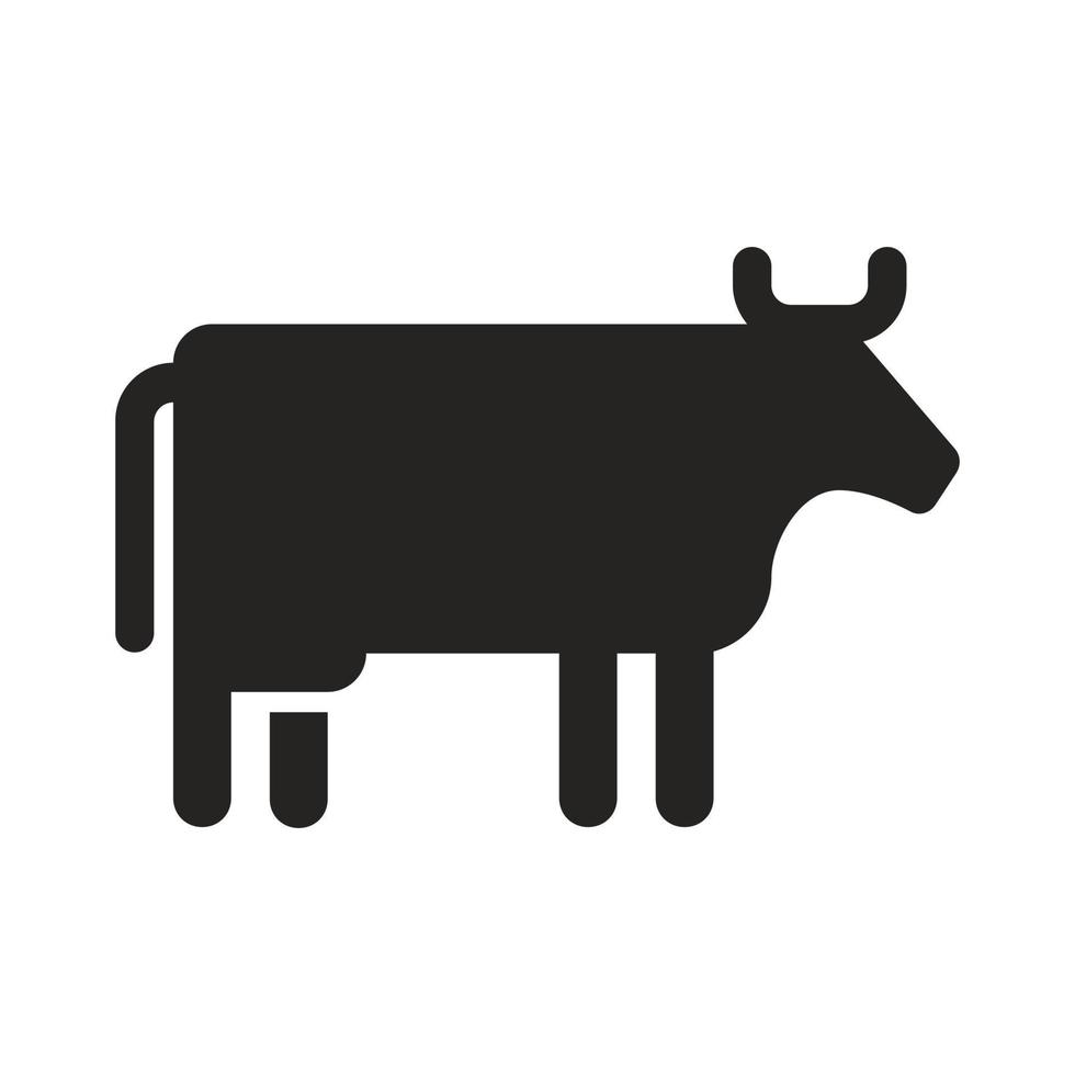 cow icon illustration. vector designs that are suitable for websites, apps and more.