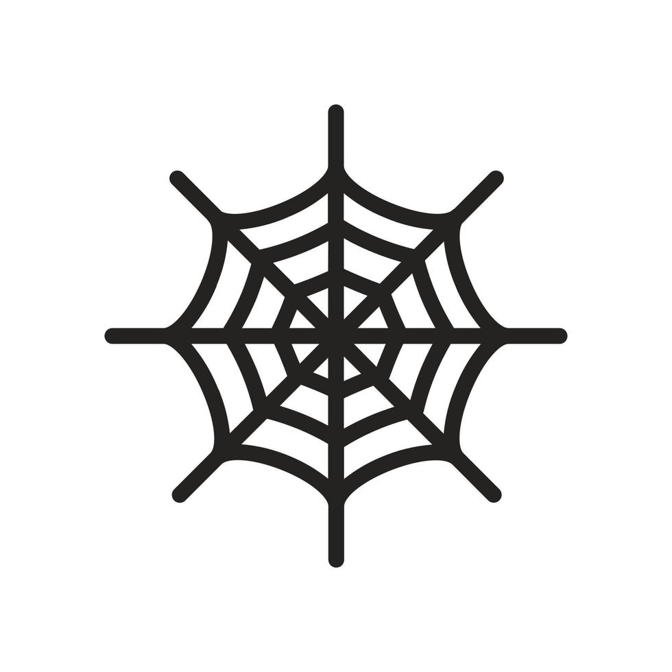 cobweb icon illustration. vector