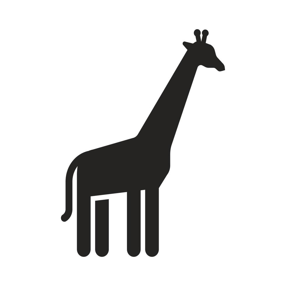 giraffe icon illustration. vector designs that are suitable for websites, apps and more.
