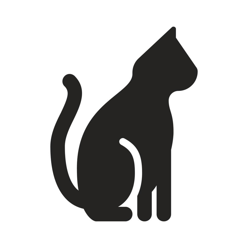 ilustración de icono de gato. diseños vectoriales que son adecuados para sitios web, aplicaciones y más. vector