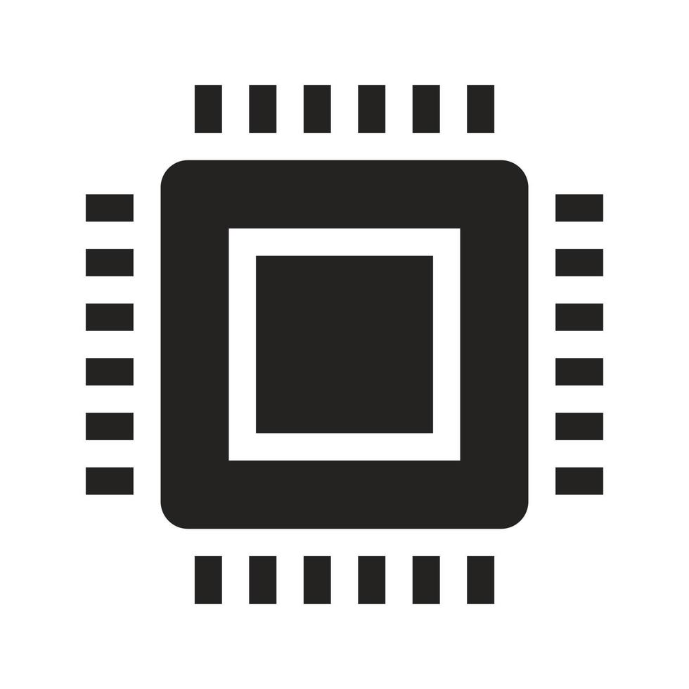 tech icon set, glyph style. vector design for website, UI, application.