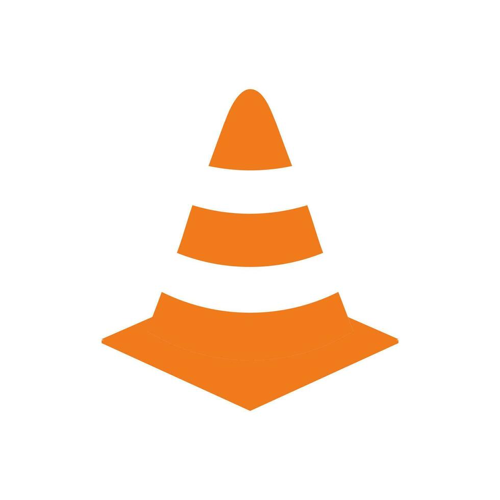 road cone icon illustration. vector designs that are suitable for websites, apps and more.