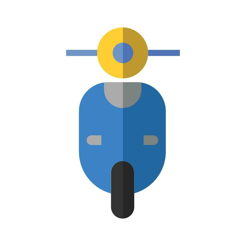 ilustración del icono de scooter. diseño vectorial adecuado para sitios web, aplicaciones y más. vector