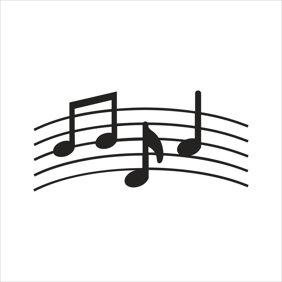 tono, ritmo, ilustración del icono del instrumento. logotipo vectorial adecuado para sitios web, aplicaciones vector