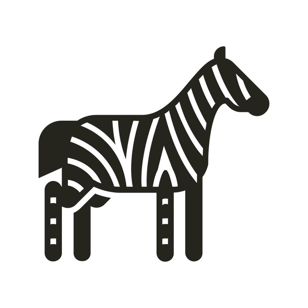 zebra icon illustration. vector designs that are suitable for websites, apps and more.